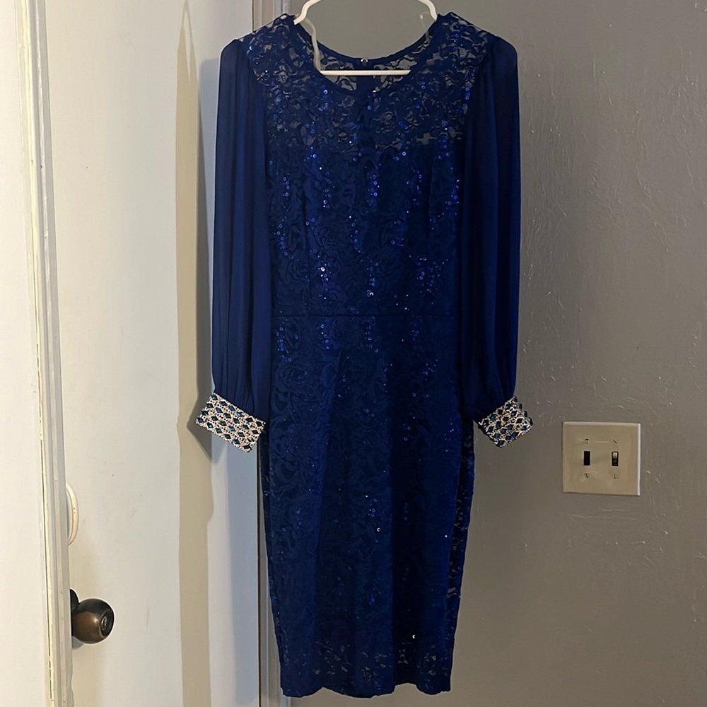 Beaded MIDI  party Dress